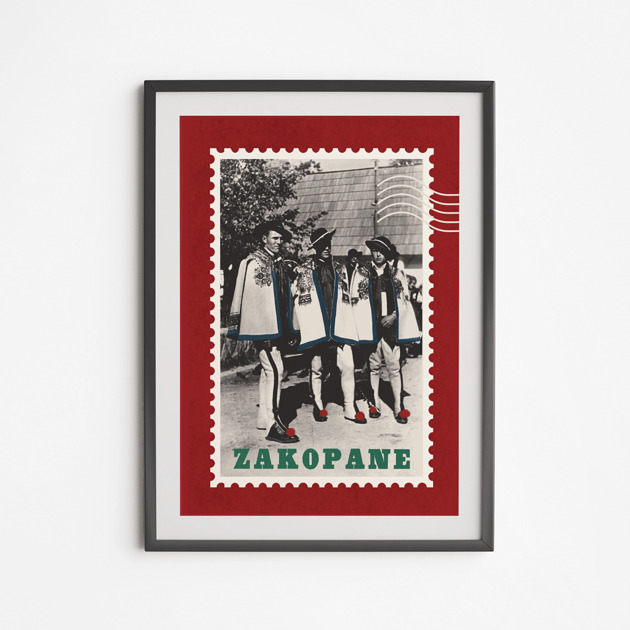 Plakat Zakopane Górale