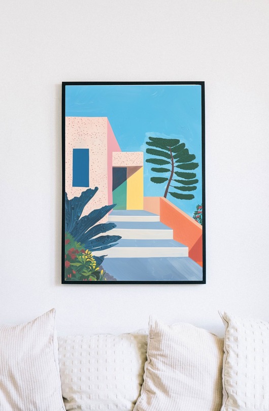 Plakat - Summer villa 1