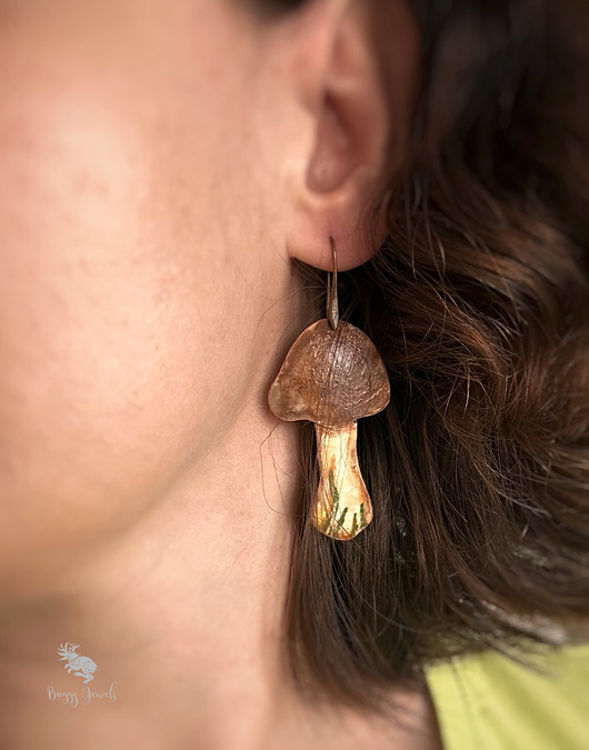 Kolczyki Jesienne Grzybki