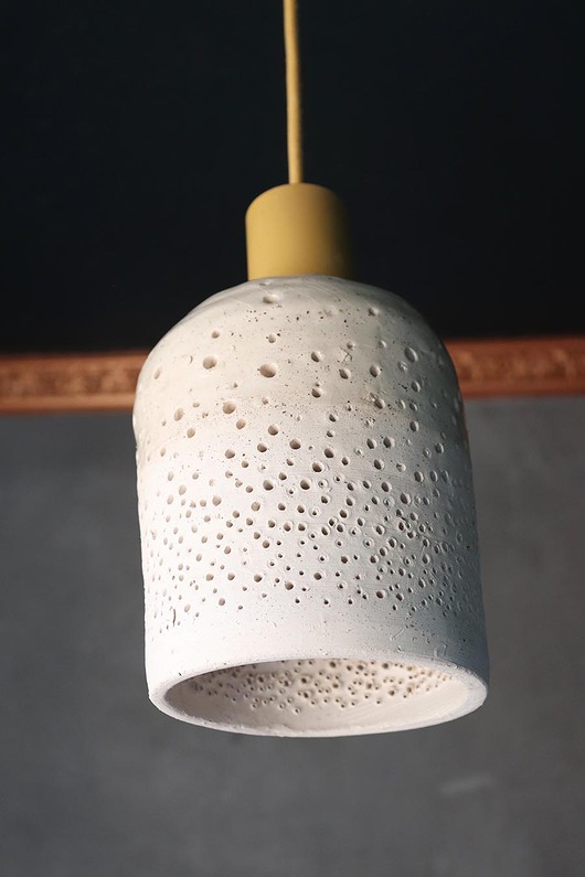 Ręcznie wykonana ceramiczna lampa planetarium