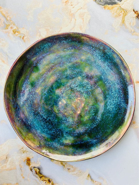 Talerz ceramiczny Jesienny