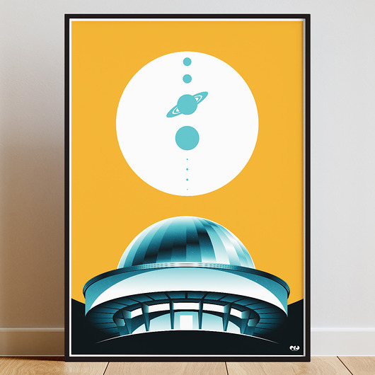 Plakat Planetarium Śląskie