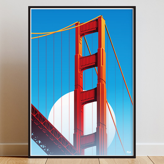Plakat Golden Gate