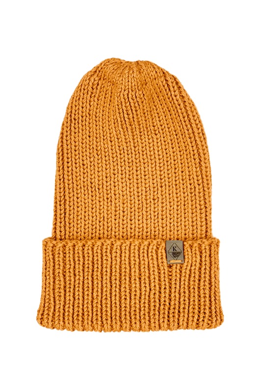 Czapka ściągaczowa 2w1 Unisex - Pomarańczowa