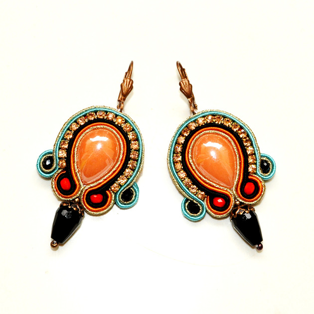 Sutaszowe kolczyk MEXICO