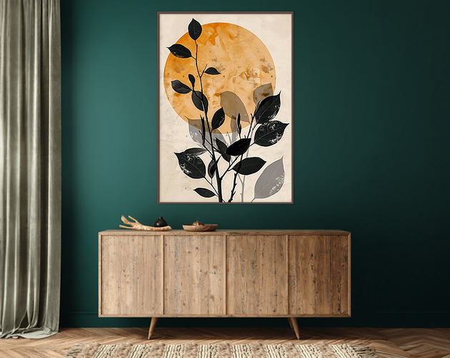 Magnolia - Plakat, druk - Chiński Orient, Harmonia Zen, Roślinny #19