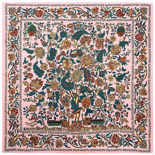 CHUSTA duża SZAL SZALIK Apaszka jedwabna damska