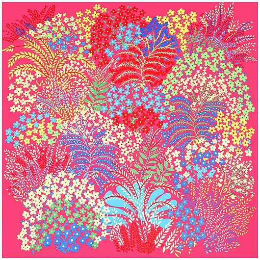 CHUSTA duża SZAL SZALIK Apaszka jedwabna damska