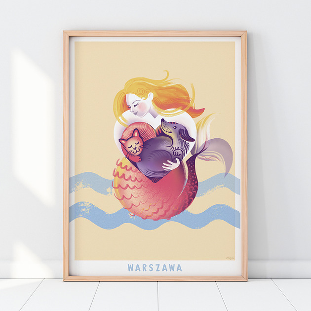 Plakat Warszawa