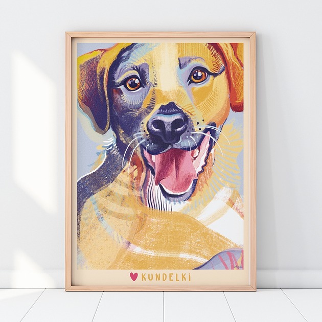 Plakat Kocham Kundelki
