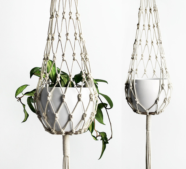 Kwietnik makrama 'ALEKSANDRA'