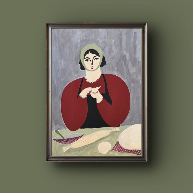 Plakat pierogi