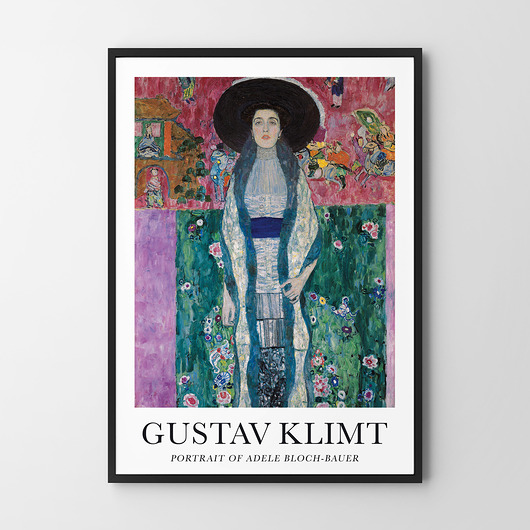 Plakat Gustav Klimt Adele Bloch-Bauer