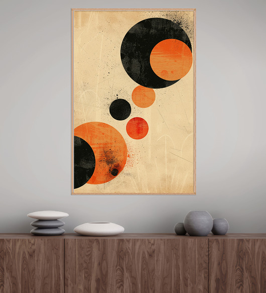 Geometria natury - Plakat, druk - Minimalizm, Boho, Loft #82