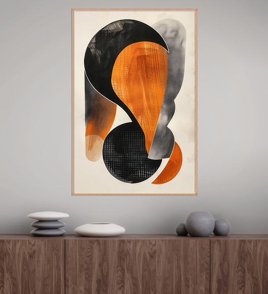 Geometria natury - Plakat, druk - Minimalizm, Boho, Loft #83