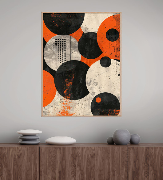 Geometria natury - Plakat, druk - Minimalizm, Boho, Loft #86