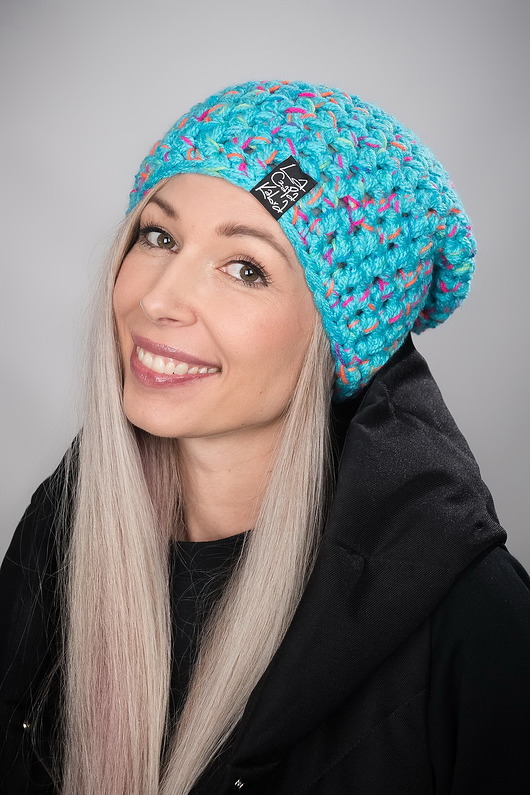 Czapka Melange 66 - KOLOROWY MELANŻ