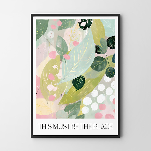 Plakat Kwiatowa impresja