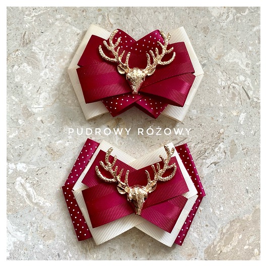 Brosza z Reniferem New Collection Mikołajki Święta