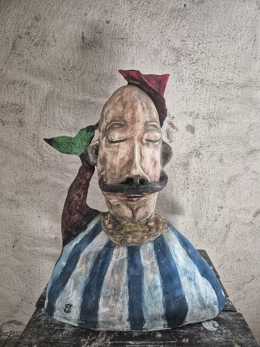 Rzeźba Sailor Dreamer, Morska Rzeźba, Bałtyk dekoracje, Rzeźba do łazienki