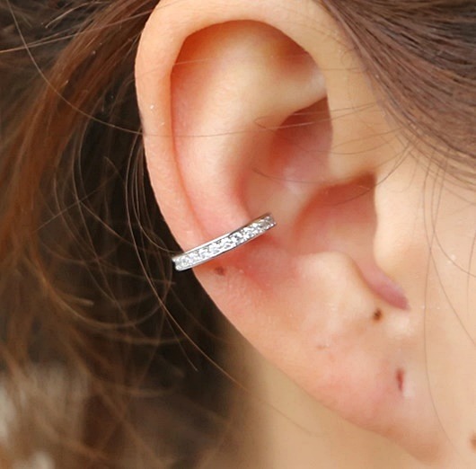 Nausznica złoto lub srebro