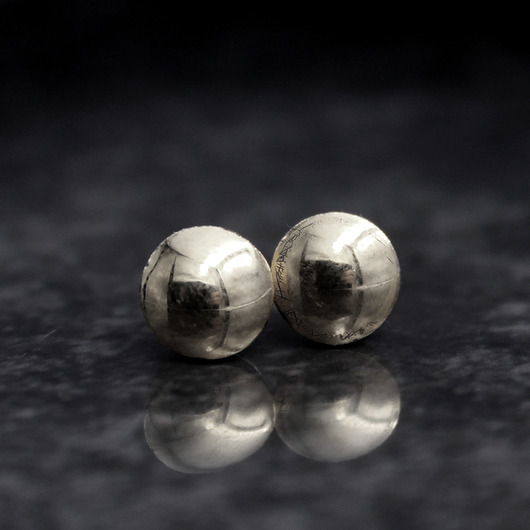 Mini Srebrzyste 7mm/stal chirurgiczna/