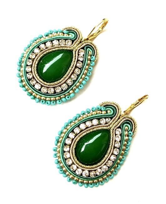 Sutaszowe kolczyki MADRID