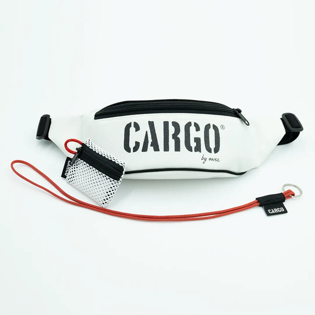 Zestaw prezentowy - nerka classic white + smycz + mini portfelik mesh