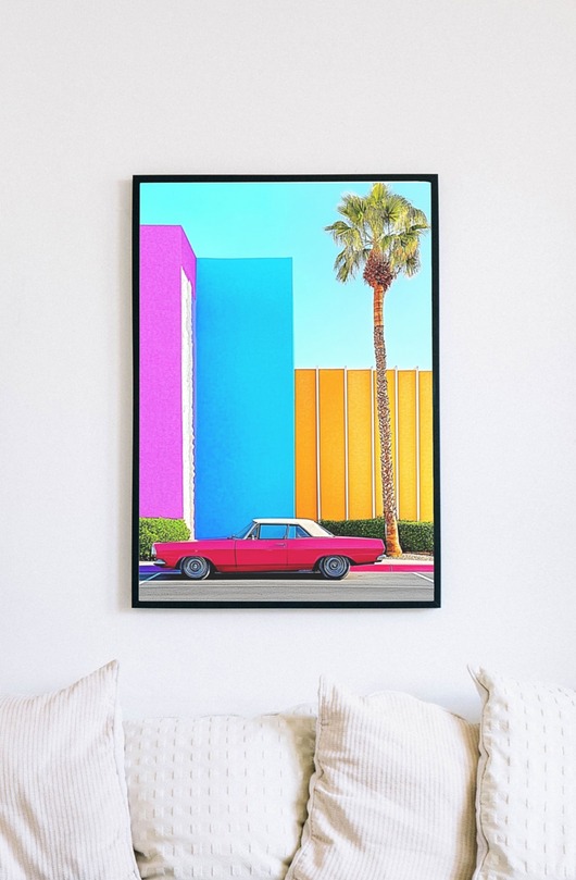 Plakat - Palm Springs 1977