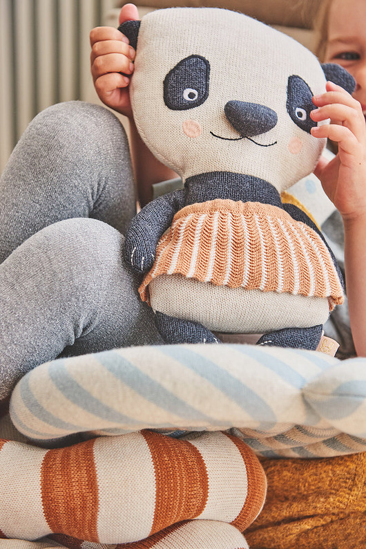 Przytulanka ręcznie wykonana Panda OYOY