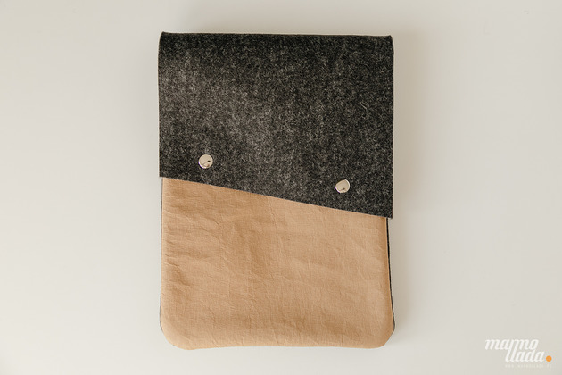 Marmollada - etui filcowe MACBOOK 13 grafit + B