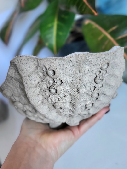 Dekoracyjną ceramiczna miska organiczna