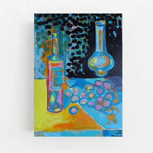 Obraz ręcznie malowany martwa natura