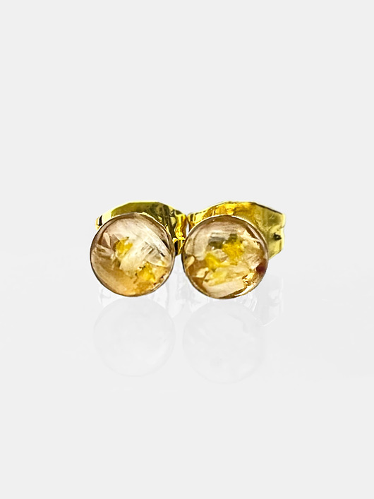 Stokrotka KWIECIEŃ kolczyki sztyfty