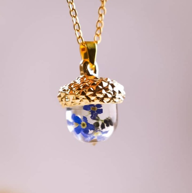 Naszyjnik żołądź