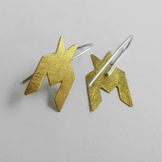 Kolczyki srebrne PEPITKA