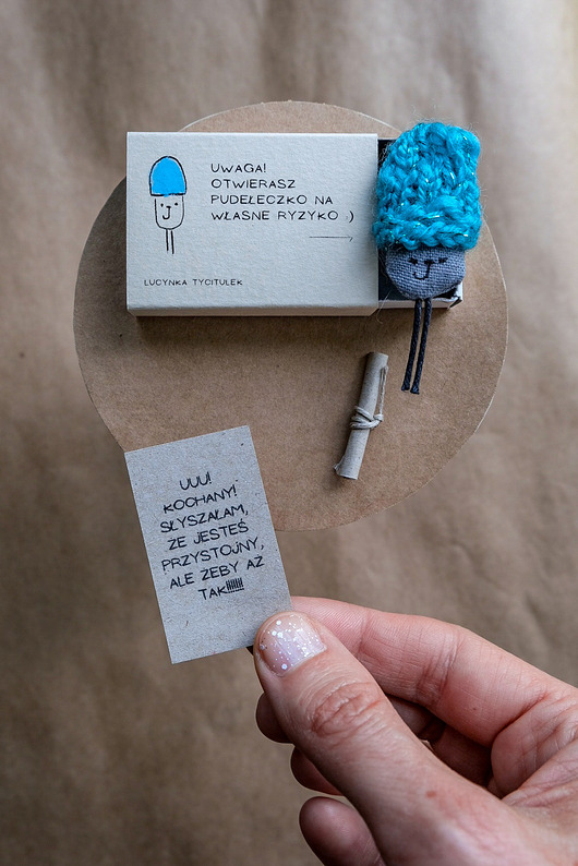 Słyszałam, że jesteś przystojny - śmieszna kartka - LUCYNKA tyciTulek