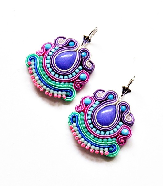 Sutaszowe kolczyki GORDES