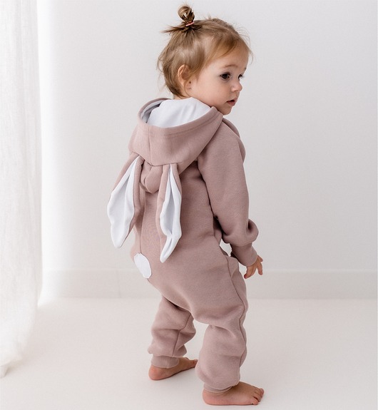 Rampers królik RÓZ VINTED