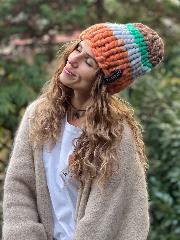 100% merino czapka