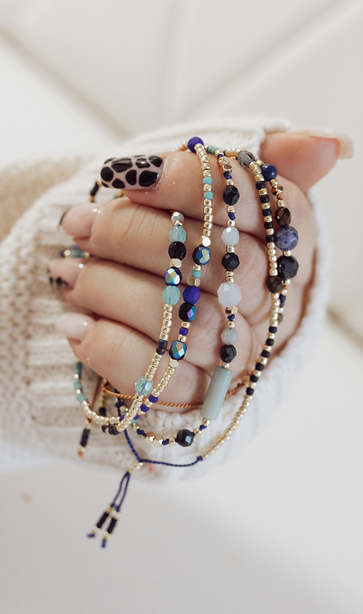 Komplet bransoletek BLUE