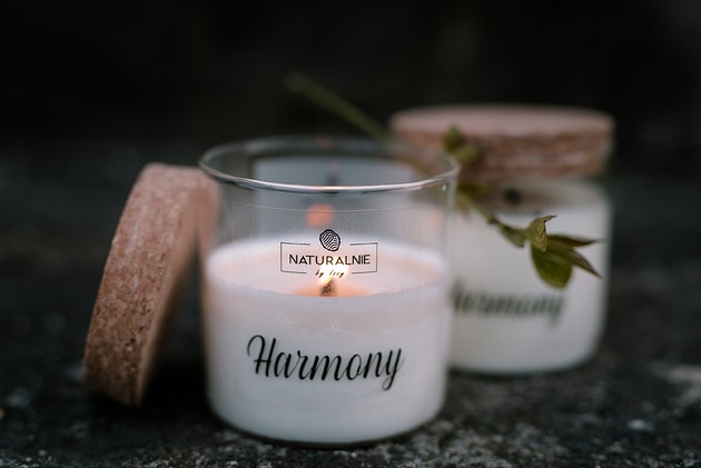 Świeca sojowa *Harmony*