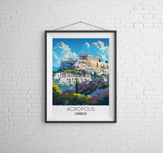 Plakat - Acropolis Grecja