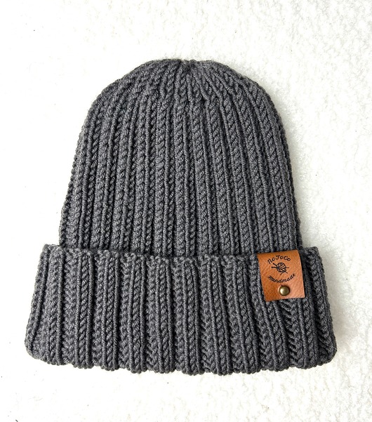 Czapka męska wełna merino 100%