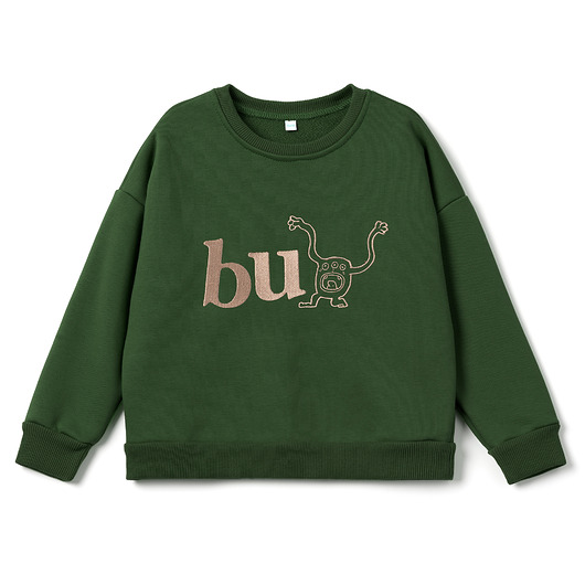 Bu ... Bluza dziecięca loose z haftem