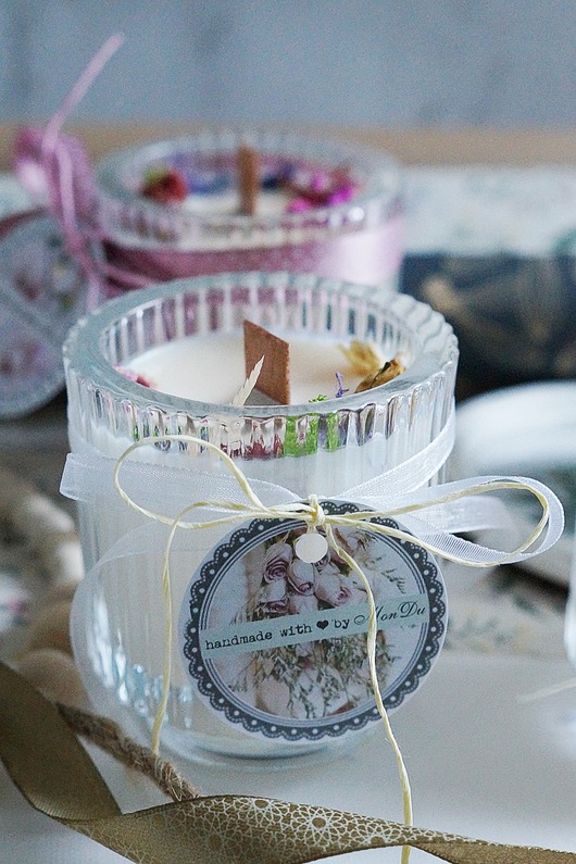 Świeca w szkle No.12