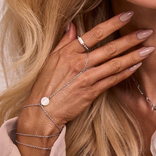 Bransoletka z pierścionkiem Classy Sassy Stone 2w1