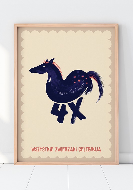 Plakat 4 X Międzynarodowy Dzień Zwierząt