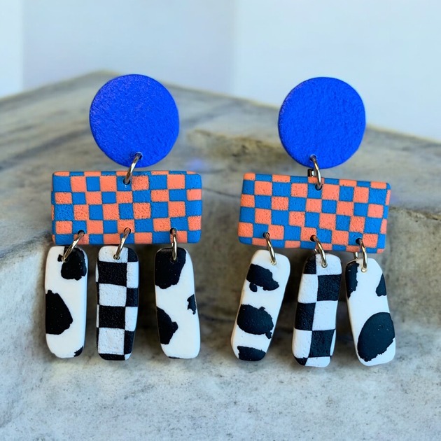 Oryginalne kolczyki Freak