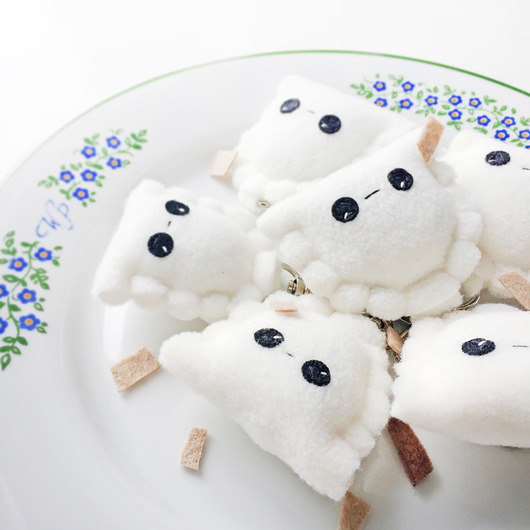 Porcja pierogów - breloczki - gotowe do wysłania!